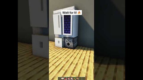 Smart Fridge Design in Minecraft!