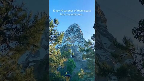 Matterhorn zen #disneyland #matterhorn #themepark #zen
