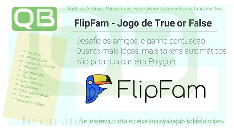 Aplicativo - FlipFarm - Dando NFT - Bora ganhar