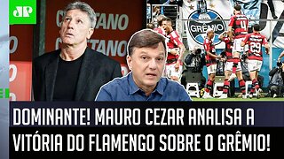 "ALGUÉM AINDA TEM DÚVIDA? Essa VITÓRIA do Flamengo contra o Grêmio FOI MUITO..." Mauro Cezar ANALISA