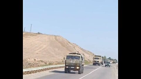 Various resources have reported the large-scale movements of convoys of Azerbaijani