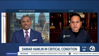 Dr. Nandi explain commotio cordis, cardiac arrest following Hamlin's accident