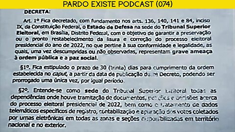ENTRE CENSORES E GOLPISTAS | Pardo Existe Podcast (074)