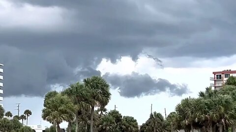 Storm Passing By in Flagler Beach