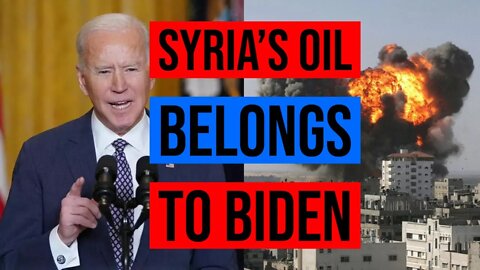 Biden Illegally Bombs Syria In Effort To Keep Stolen Oil Fields