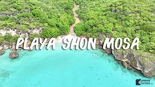 Playa Shon Mosa - A remote beach on the northwest side of Curacao