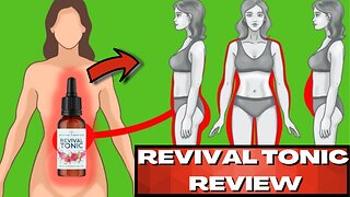 REVIVAL TONIC : (( SHARK TANK ))🚨- Weight Loss Drops Cheap Ingredients or Formula Really Work?