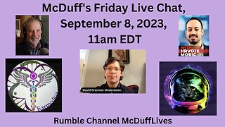 McDuff's Friday Live Chat, September 8, 2023