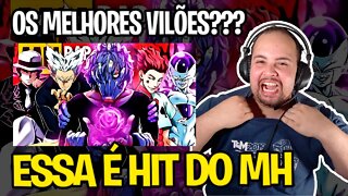 REACT Vibe Animes #6 😡 VILÃO | Prod. Sidney Scaccio | MHRAP