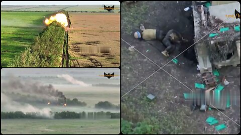 🔞 Disturbing images of Ukrainian forces in repetitive offensive actions in the Zaporozhye area!