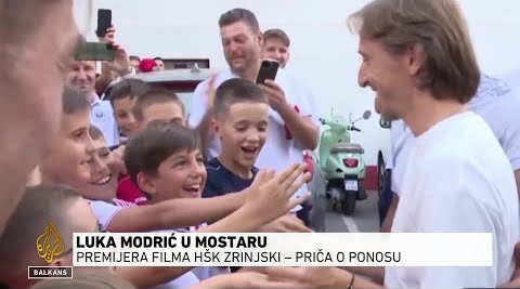 U Mostaru premijera filma o HŠK Zrinjski, Luka Modrić oduševio navijače