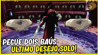 DESTINY 2 │ PEGUE DOIS BAÚS RAID ULTIMO DESEJO SOZINHO!