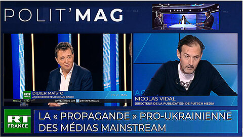 La "Propagande" pro-Ukrainienne des grands medias français... Vu sur RT France (Hd 720)