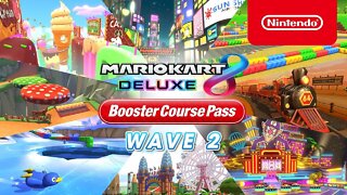 Todas as NOVAS Pistas do Mario kart 8 Deluxe Wave 2