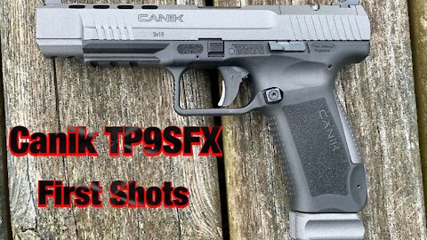 Canik TP9SFX First Shots with PMC Ammo