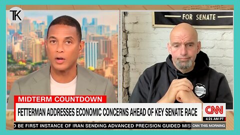 Fetterman Claims Trump Tax Cuts Are To Blame for Inflation
