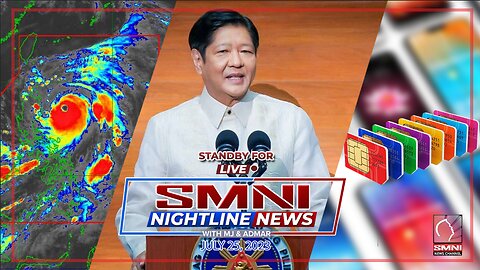 SMNI Nightline News With Admar Vilando & MJ Mondejar | July 25, 2023