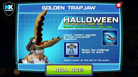 Angry Birds Transformers 2.0 - Golden Trapjaw - Day 4