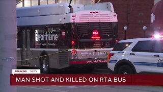 Man shot, killed on RTA bus on Euclid Avenue