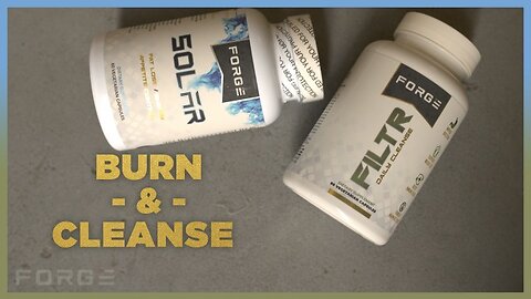 Burn & Cleanse Stack | Gentle Detox & Thermogenic Burner | FORGE Supplements