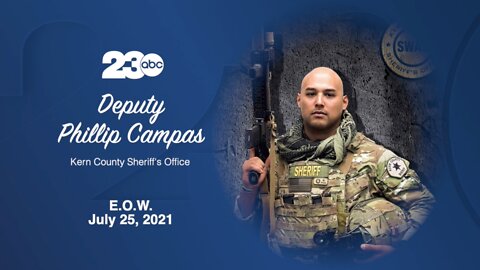 Remembering KCSO Deputy Phillip Campas one year after being killed in the line of duty