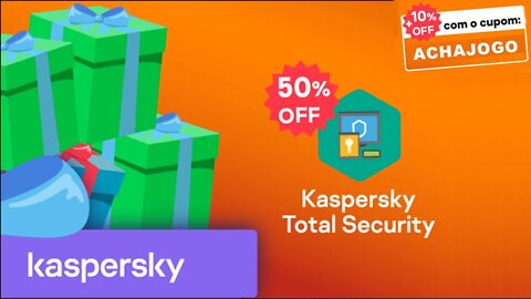 Promoção Kaspersky 50% + 10% de desconto até o dia 28/02