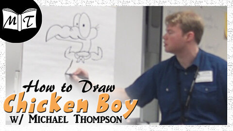 How to Draw Chicken Boy w/ Michael Thompson | Read Across America