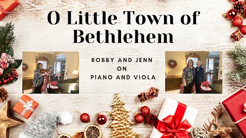O Little Town of Bethlehem | Piano and Viola | Heart Strings