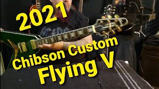 2021 Chibson Custom Flying V Unboxing an First Reaction