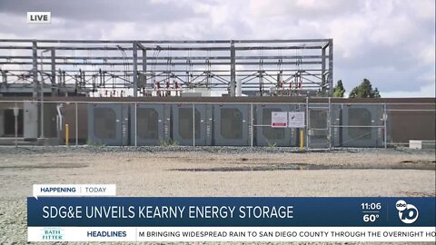 SDG&E unveils new energy storage facility in Kearny Mesa