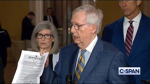 Mitch McConnell Doesn’t Like How Tucker Depicted New J6 Footage
