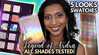 Adept Cosmetics Legend of Ardra Review, Swatches & 5 Looks | Adept Cosmetics Discount Code: RANITA