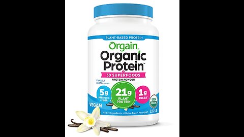 Orgain organic protein powder