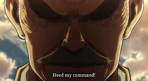 Attack on Titan Commander Pixis speech sub