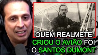 CONVIDADO MOSTRA PROVAS DE QUEM REALMENTE INVENTOU O AVIÃO (Podpah #403) FlowPah Cortes