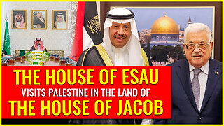 The house of Esau visits Palestine in the land of the house of Jacob his brother