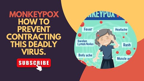 Monkeypox How to Prevent Contacting This Deadly Virus.