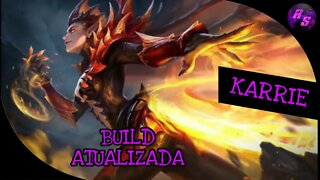 BUILD ATUALIZADA PRO MELHOR ADC DO JOGO • KARRIE GAMEPLAY | Mobile Legends