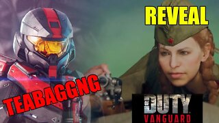 Call Of Duty Vanguard FINALLY Gets Reveal Date Halo Bot Teabagging Drama Rainbow 6 Crystal Guard