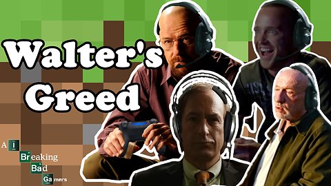 Walter's Treasure Hunting: Breaking Bad Characters Play Minecraft 2