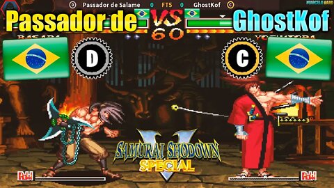 Samurai Shodown V Special (Passador de Salame Vs. GhostKof) [Brazil Vs. Brazil]