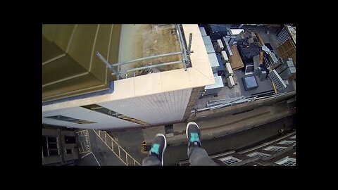 Cambridge Parkour POV - Rooftop Run