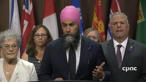 Canada: NDP leader holds news conference with drug policy advocacy group – June 1, 2023