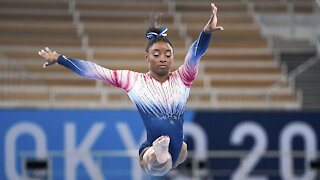 Bronze for Biles on Balance Beam: