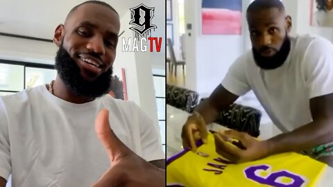 Lebron James Explains The Meaning Behind His #6 Jersey! 🏀