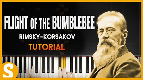 How to play "FLIGHT OF THE BUMBLEBEE" by Rimsky-Korsakov | Smart Classical Piano