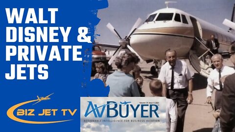 Walt Disney & Private Jets