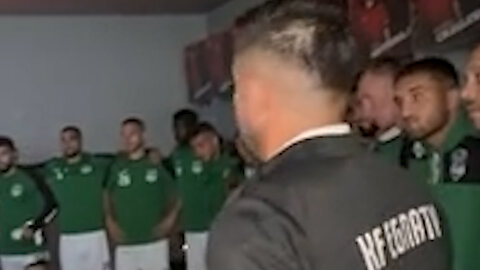 Dwamena u shfaq në ekranin e 'Air Albanias', si ish-kapiteni i ndjerë motivoi Egnatian në finale