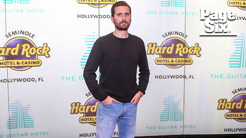 Scott Disick's Lamborghini SUV flips over in terrifying single-car crash