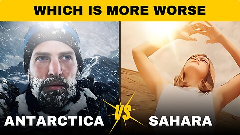 The Battle for Survival: Antarctica vs Sahara